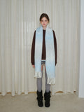 Gradient Wool Blend Scarf - View 12 | WEUXS