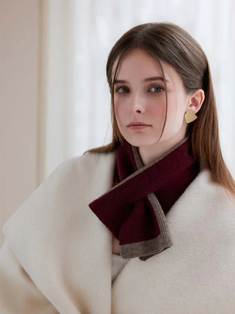 Knit Cross Scarf - View 20 | WEUXS
