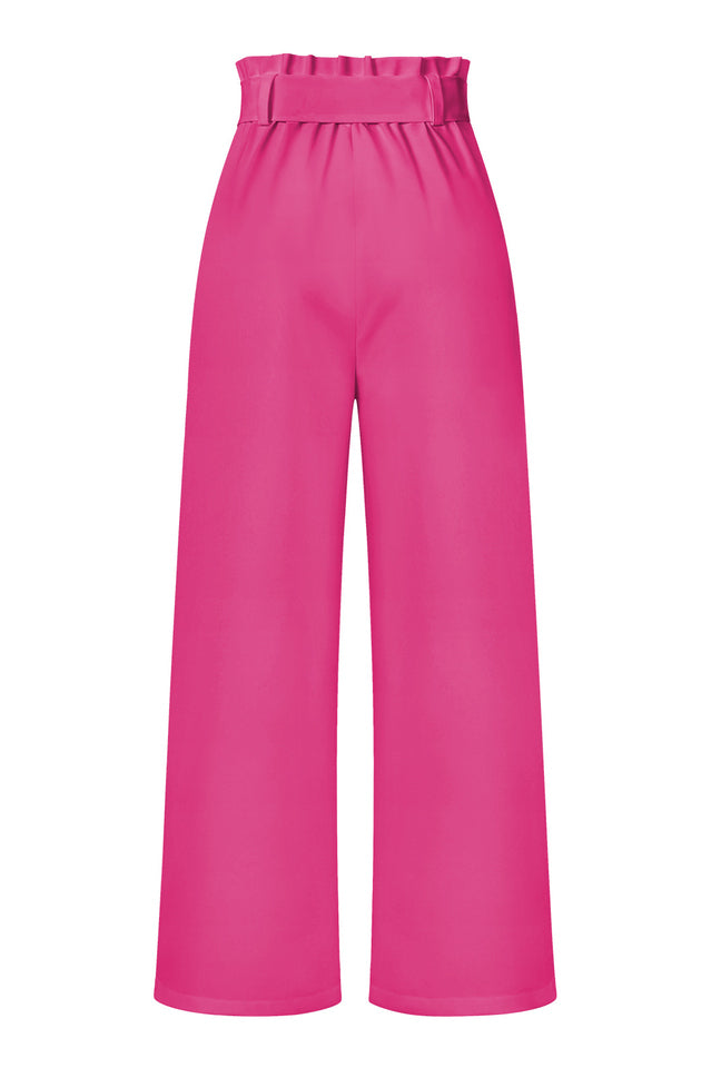 All-Matching Belted Wide-Leg Trouser | Dress In Beauty