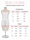 Ribbed Lace Trim Pajama Set - View 8 | WEUXS