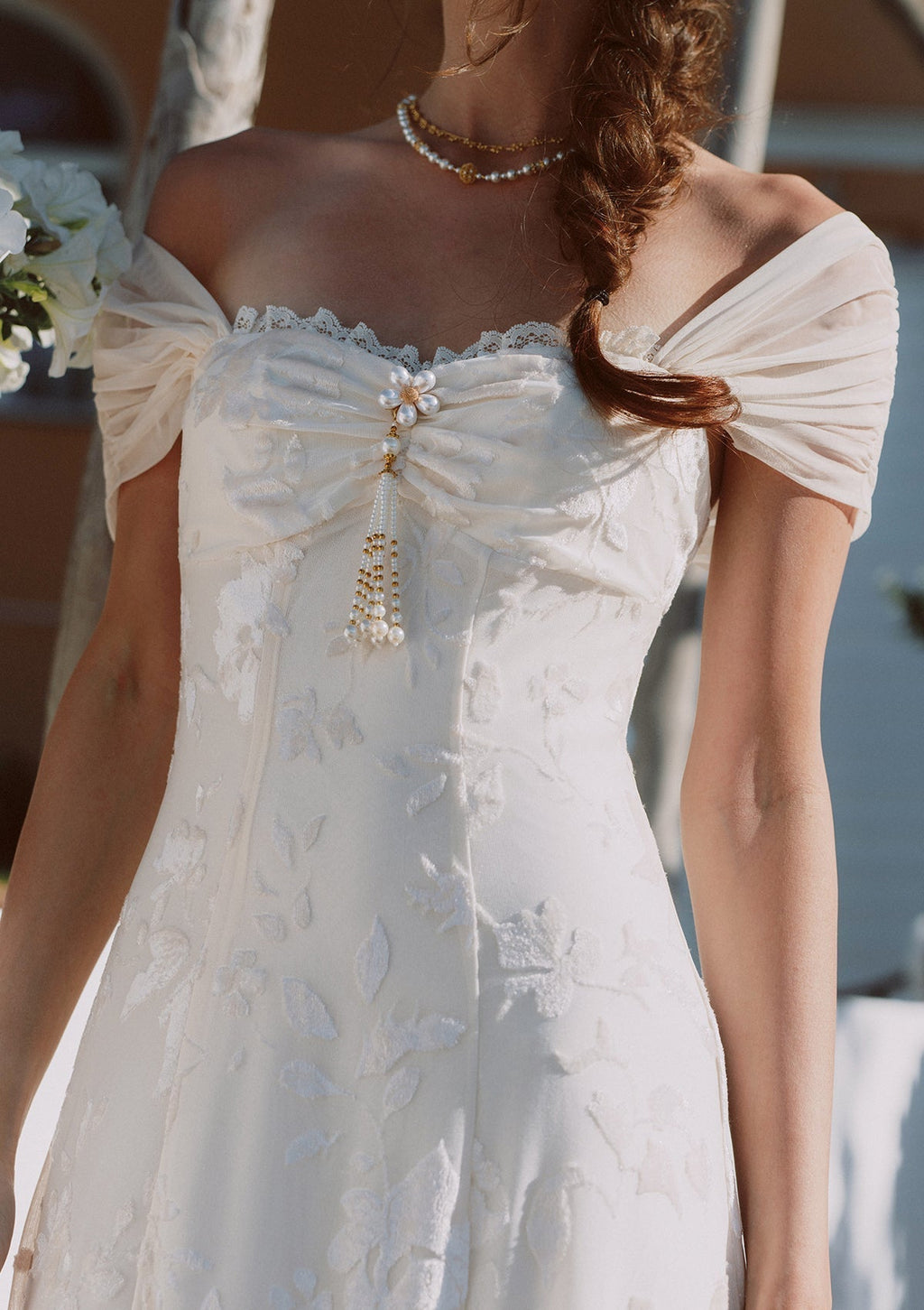 Maxi Fit and Flare Dress - View 9 | WEUXS