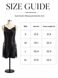 Elegant satin nightgown with lace trim - View 8 | WEUXS