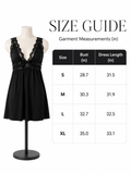 Satin Lace Trim Nightgown - View 8 | WEUXS