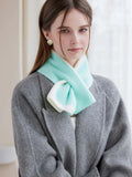 Knit Cross Scarf - View 7 | WEUXS