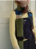 Mixed Texture Striped Long Scarf - View 8 | WEUXS