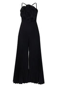 Jessica Flower Applique Pleated Jumpsuit | Dress In Beauty