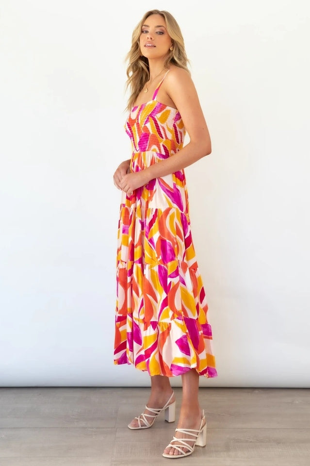 Savannah Smocked Maxi Dress | Dress In Beauty