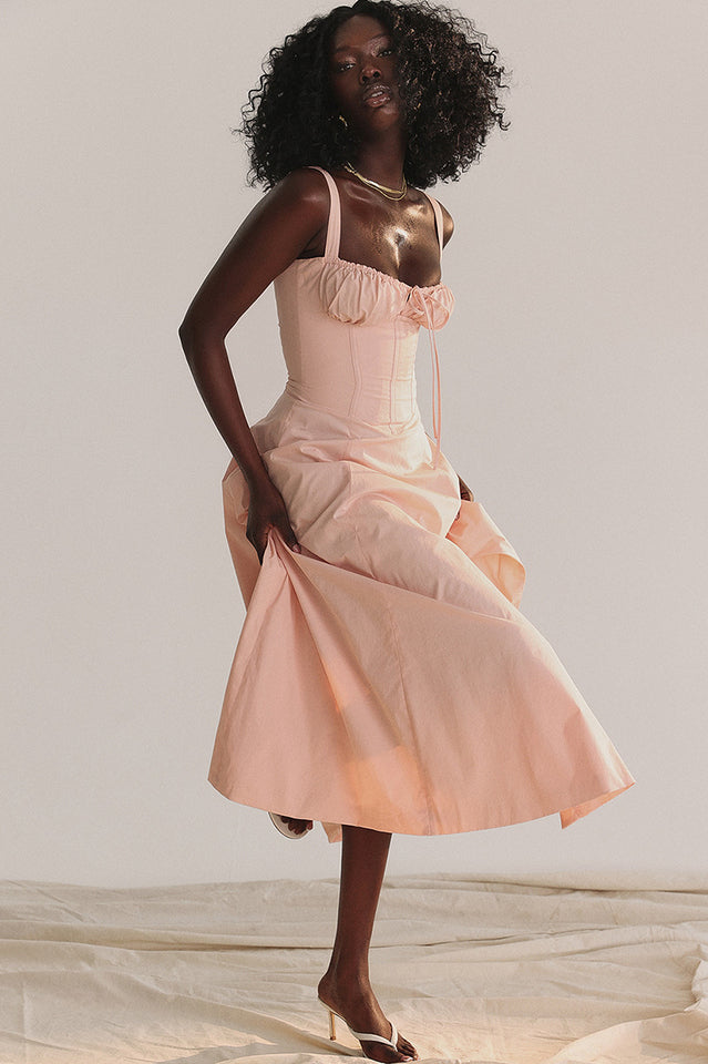 Carmen Bustier Sundress | Dress In Beauty