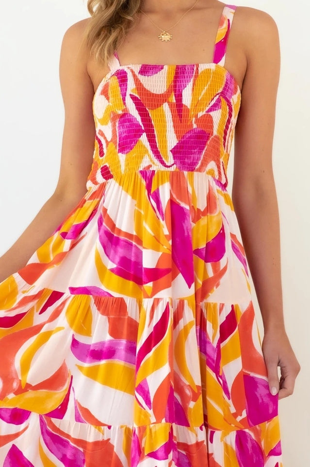 Savannah Smocked Maxi Dress | Dress In Beauty