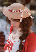 Cotton mini dress with ruffles - View 11 | WEUXS