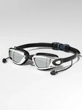 Adult anti-fog swimming goggles with adjustable strap and mirrored lenses - View 7 | WEUXS