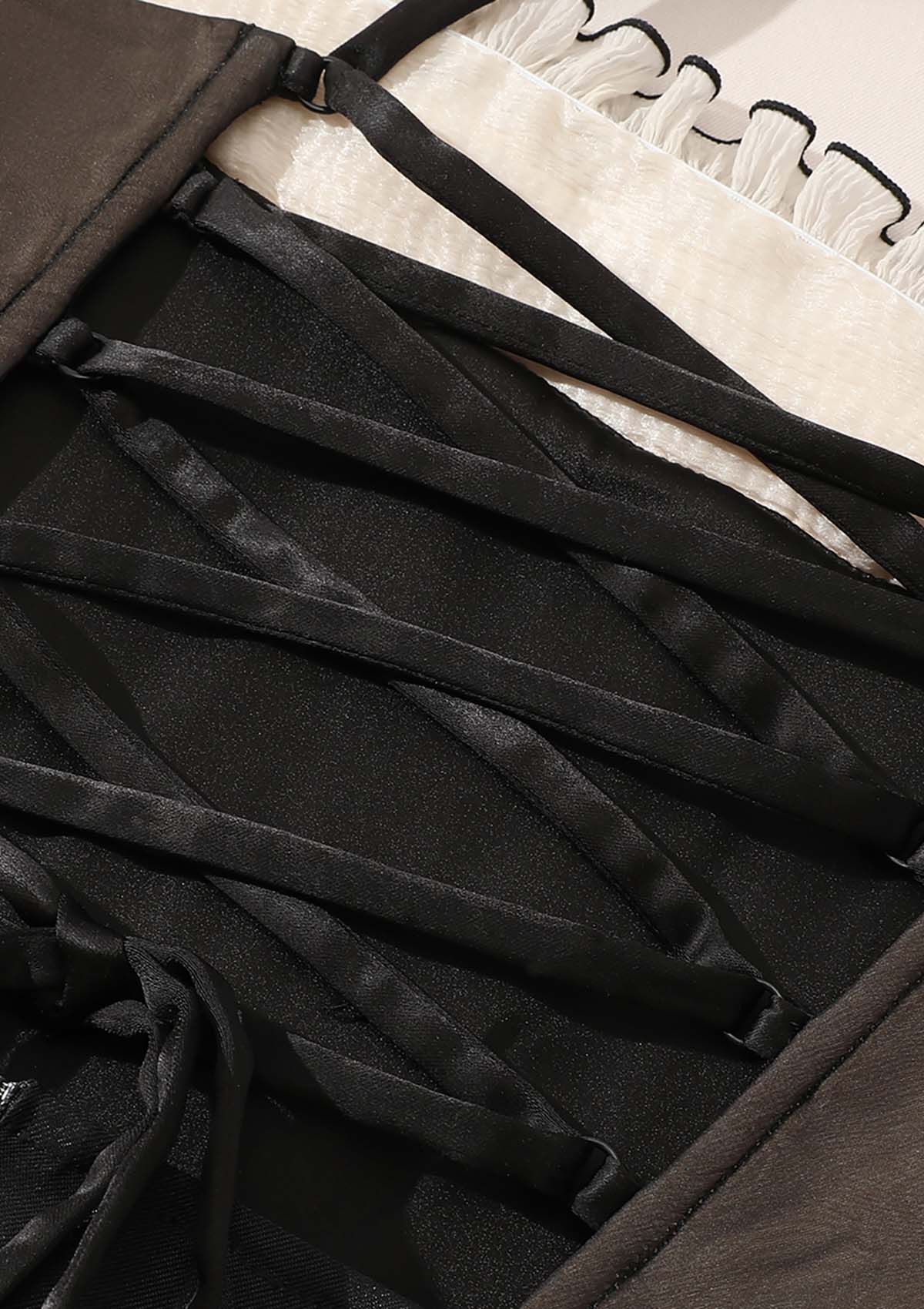 Structured corset dress - View 8 | WEUXS