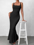 Maxi Ribbed Knit Dress - View 12 | WEUXS