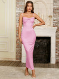 Maxi Cami Dress with Slit - View 17 | WEUXS