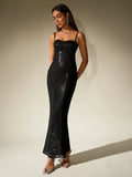 Sequin corset evening dress - View 6 | WEUXS
