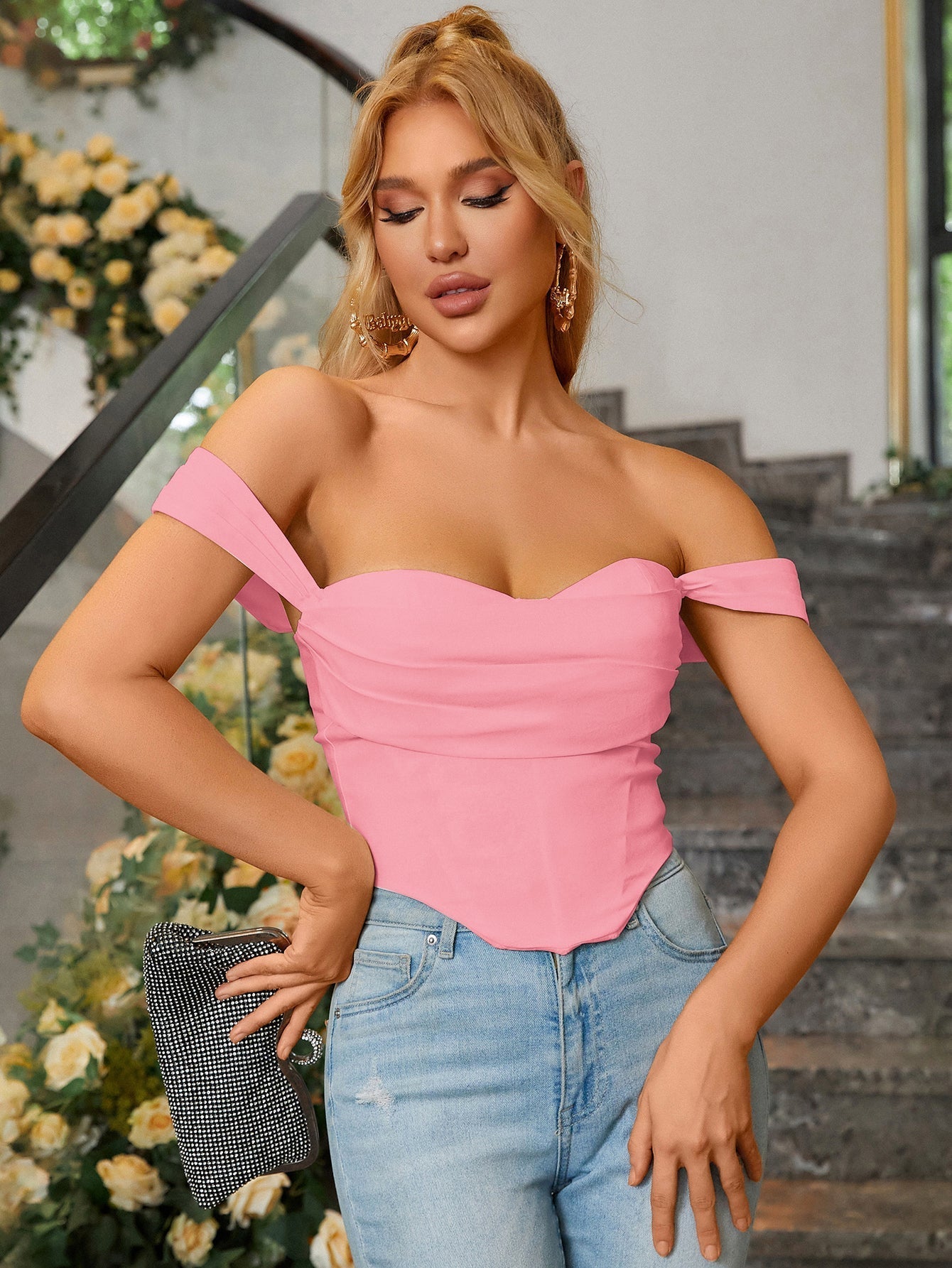 Structured Corset Top - View 7 | WEUXS