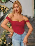 Structured Corset Top - View 19 | WEUXS
