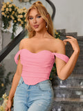 Structured Corset Top - View 10 | WEUXS