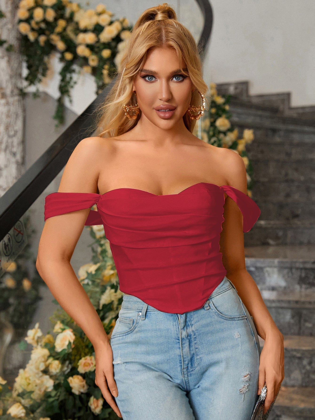 Structured Corset Top - View 21 | WEUXS