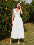 Ruched Corset Midi Dress - View 7 | WEUXS
