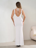 ruched waist maxi dress - View 14 | WEUXS