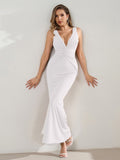 ruched waist maxi dress - View 16 | WEUXS