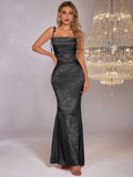 Floral Jacquard Maxi Dress - View 23 | WEUXS