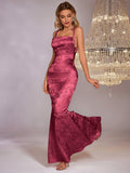 Floral Jacquard Maxi Dress - View 25 | WEUXS