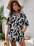 Floral print shirt and shorts set - View 9 | WEUXS