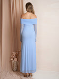 Off Shoulder Maxi Dress - View 20 | WEUXS