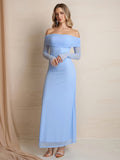 Off Shoulder Maxi Dress - View 24 | WEUXS