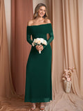 Off Shoulder Maxi Dress - View 34 | WEUXS