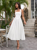 Halter neck maxi dress with pockets - View 12 | WEUXS