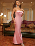 Halter Neck Maxi Dress - View 6 | WEUXS