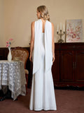 Mermaid Maxi Dress with Strapless Neckline - View 8 | WEUXS