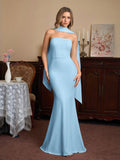 Mermaid Maxi Dress with Strapless Neckline - View 25 | WEUXS