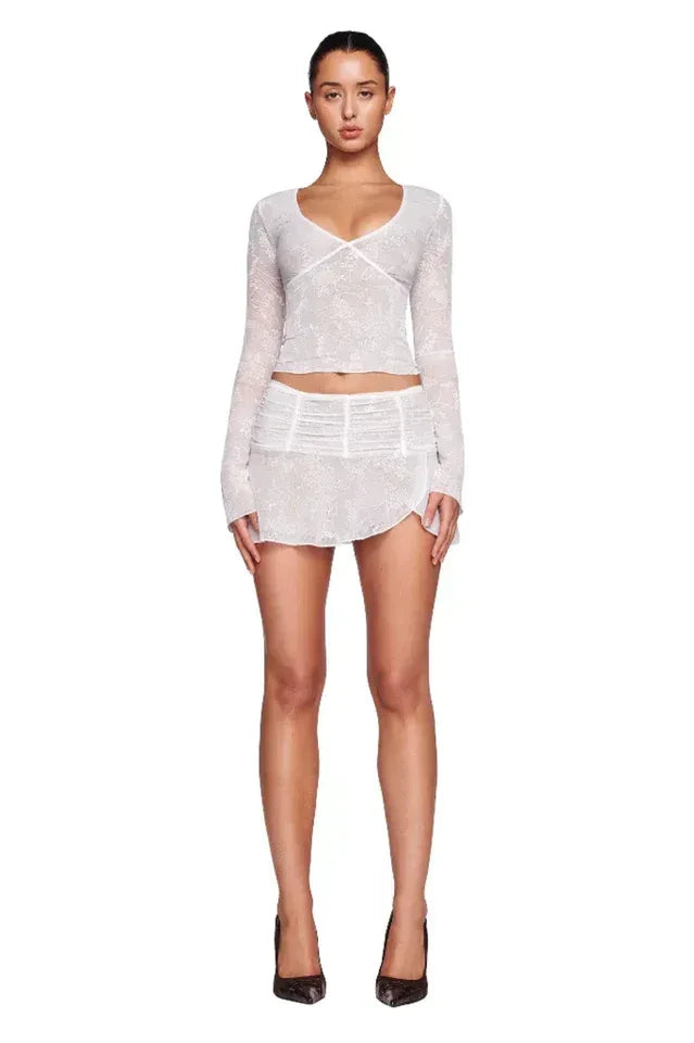 Yvette Top + Skirt Set - WEUXS