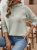 Faux Mink Hooded Sweater - View 11 | WEUXS