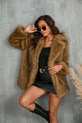 Aspen Luxe Gradient Faux Fur Coat - WEUXS