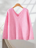 Off-shoulder knit sweater - View 6 | WEUXS