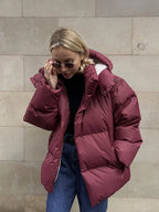 Aspen Cloud Oversized Puffer Jacket - View 12 | WEUXS