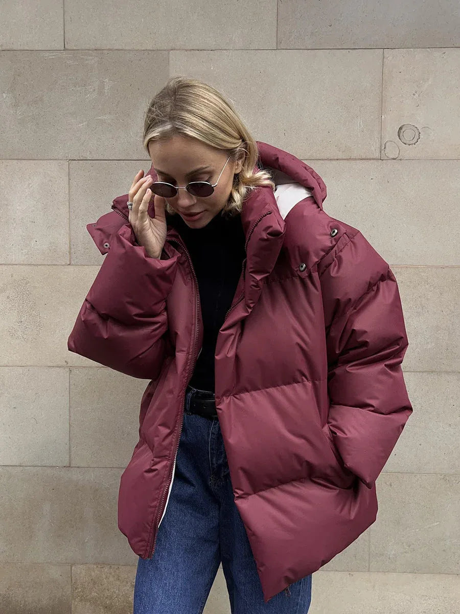 Aspen Cloud Oversized Puffer Jacket - View 12 | WEUXS