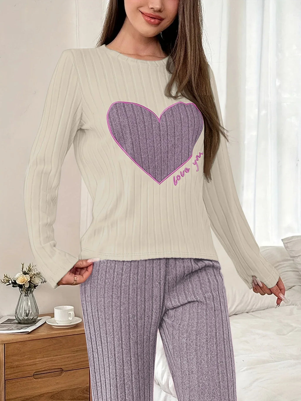 Heart patch lounge set - View 17 | WEUXS