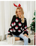 Christmas Santa Claus Knit Sweater - View 6 | WEUXS