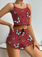 Ribbed Cami & Shorts Set - View 27 | WEUXS