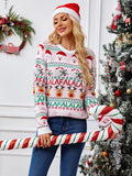 cozy knit pullover for Christmas