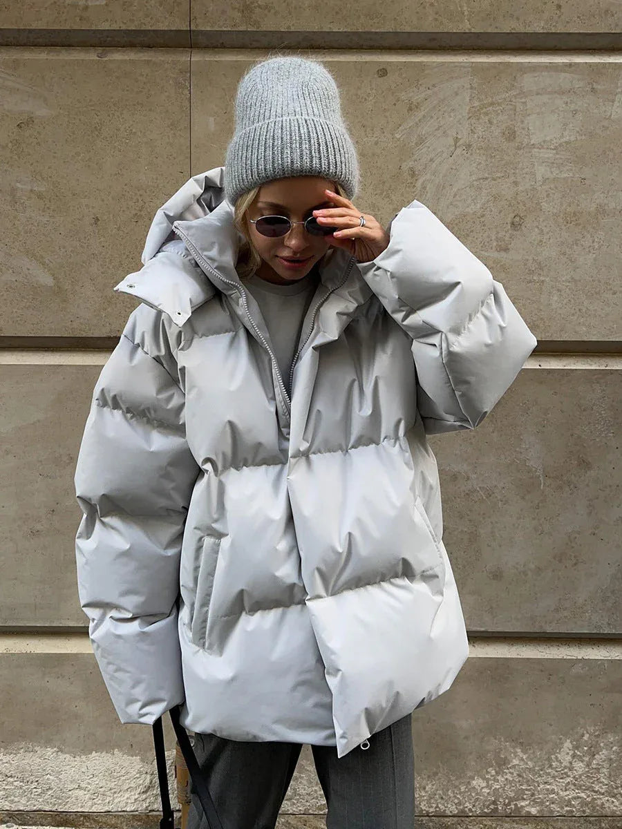 The Aspen Cloud Oversized Puffer Jacket - WEUXS Main image