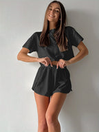 Eyelet Knit Lounge Set - View 23 | WEUXS