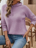 Faux Mink Hooded Sweater - View 10 | WEUXS