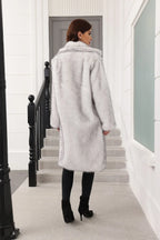 Long Faux Fur Coat - View 10 | WEUXS